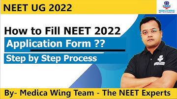 How to Fill NEET 2022 Application form ? STEP by STEP Process | Steps to register for NEET-UG 2022