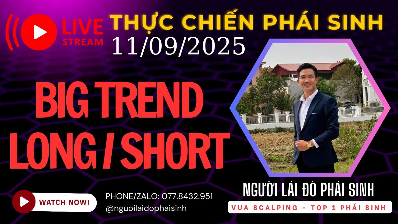 Thực chiến phái sinh ngày 11/9/2025 #dautu #chungkhoan #viral #phaisinh #trading