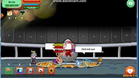 Ngọc rồng online _Cannam đại chiến boss goku ca đic drabula và MaBu 250trHp phần 1