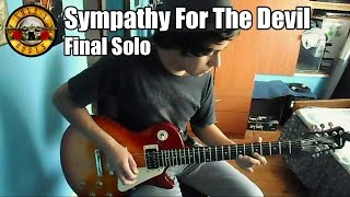 Guns N' Roses Sympathy For The Devil Solo (Try!)