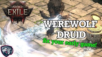 Werewolf Druid is feelin GOOD - Day 1 Update w/ EARLY GAME TIPS (PoE2 0.4 Druids)
