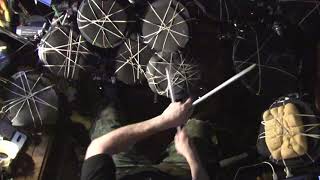 Cassidy Kleinman drumming to citizen fish album "flinch".