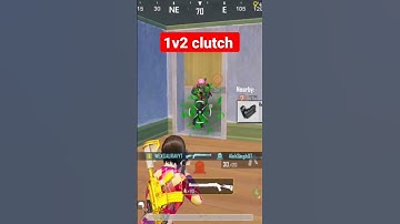 HARD 1V2 CLUTCH #shorts #viral #trending #ytshorts #pubgmobile #bgmi @JONATHANGAMINGYT @MortaLyt