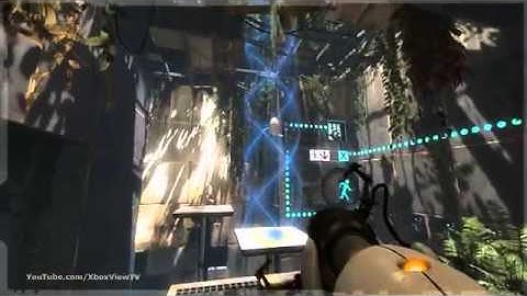 Portal 2 - E3 2010 Demo Gameplay Part 2 - Excursion Funnel HD2364