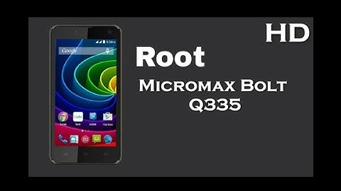 How to root micromax q335 in eassy and simple steps without pc and install recovery