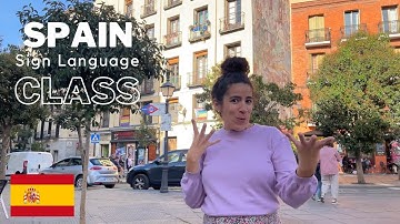 Learn SPAIN Sign Language with Belén! | Online Class | InterSign University