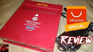 6/10: Consolized #NeoGeo MVS from #AliExpress Review