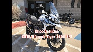 Chooch Rides - 2018 Triumph Tiger 1200 Xrt