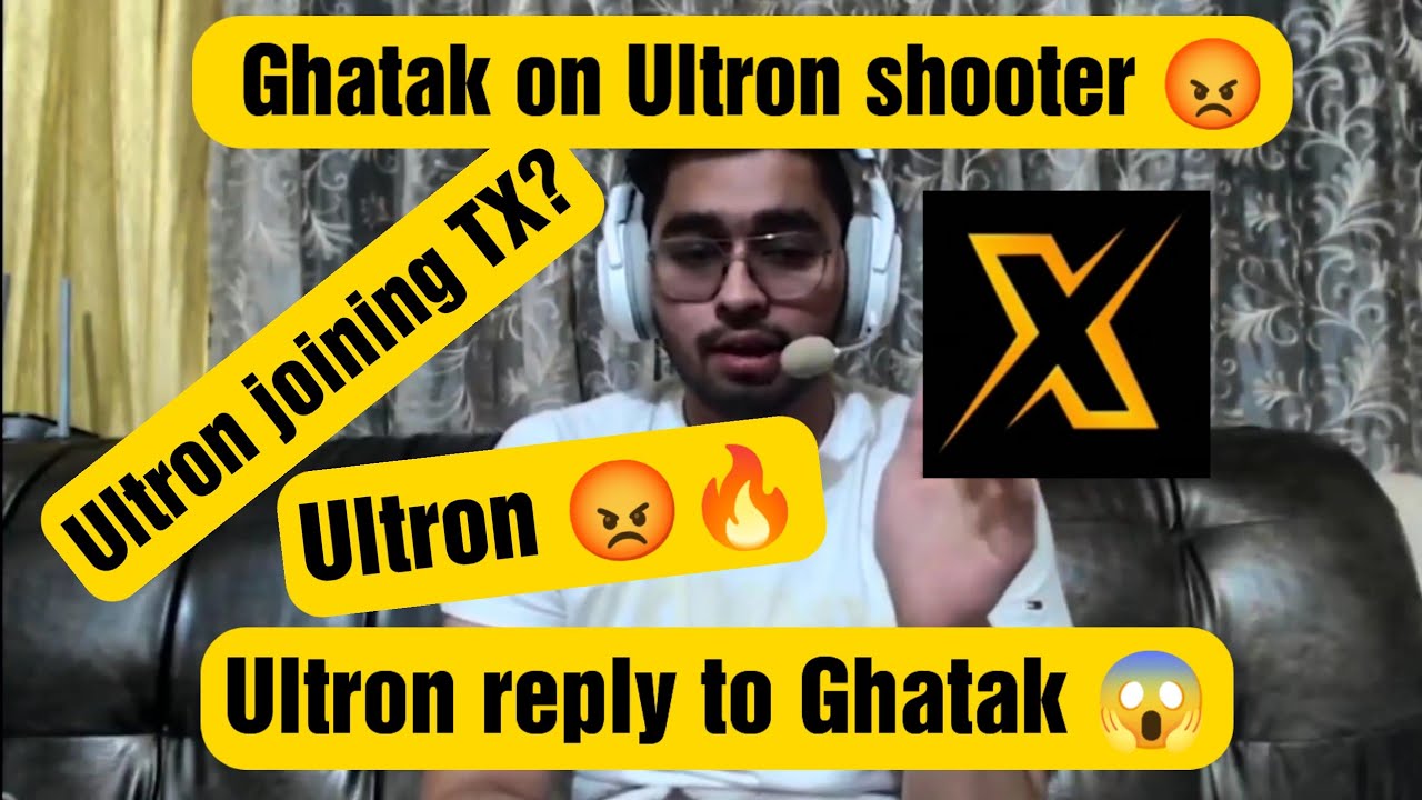 Ultron 😘 reply to Ghatak controversy | ultron joining TX? 