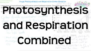Photosynthesis and Respiration Combined  A* Exam Question Walkthrough | Revision for Biology A-Level