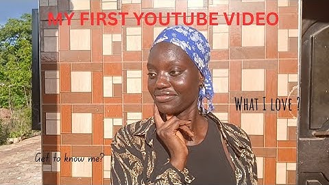 MY FIRST YOUTUBE VIDEO!!//INTRODUCTION TO MY CHANNEL 2025#newyoutuber