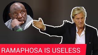 Rob Hersov's speech 'Cyril Ramaphosa is a spineless useless Leader'