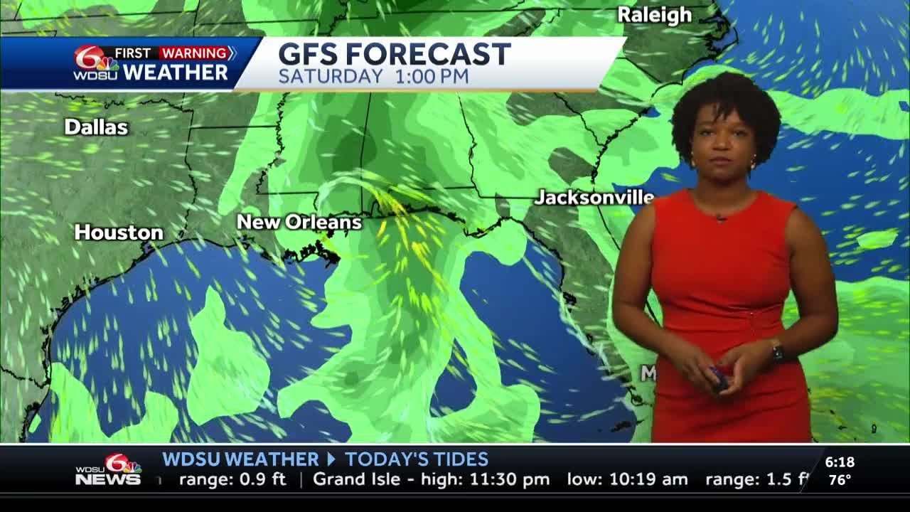 Scattered showers and breezy for election day - YouTube