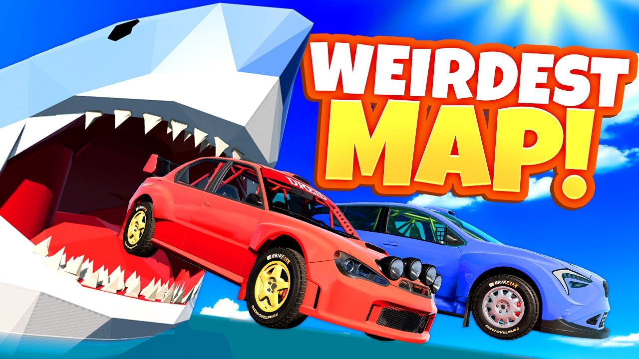 This Stunt Map Makes ZERO Sense in BeamNG Drive Multiplayer Mods!