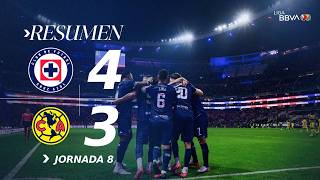 CRUZ AZUL 4-3 AMÉRICA | A thriller and La Máquina takes all 3 points | J8 AP26 screenshot 2
