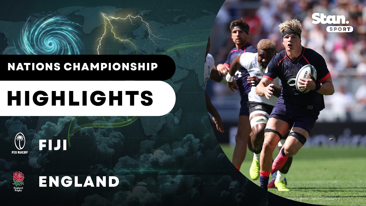 Fiji v England | Nations Championship | Round 2