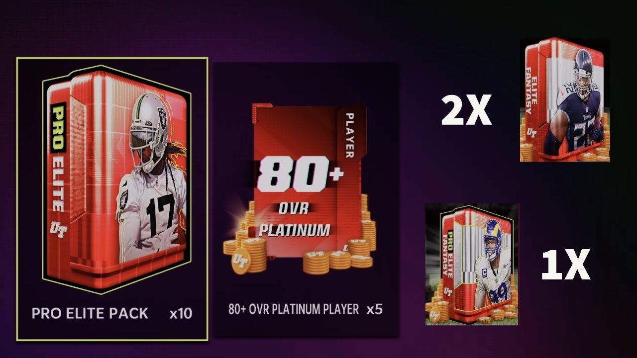 PRO ELITE FANTASY BUNDLE HUGE PACK OPENING MADDEN 23 YouTube