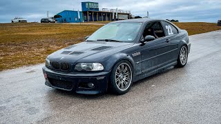 Harris Hill Raceway ( H2R) - BMW E46 M3 - The Ultimate Driving Machine - A Very Wet Day