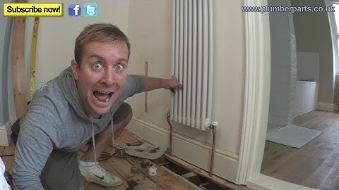 HOW TO INSTALL A COLUMN RADIATOR - Plumbing Tips