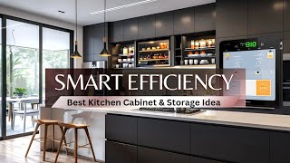 Kitchen Bliss: Best Kitchen Cabinet & Storage idea (with Space Saving Smart Furniture)