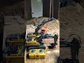 parking two escavator #rc #escavator #remotecontrol #toys #hitachi