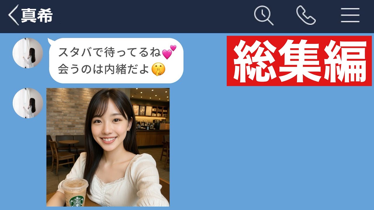 【LINE】友達のお姉ちゃんが可愛すぎて好きになってしまったwww【総集編・作業用・睡眠用】
