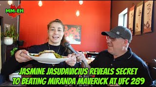 Jasmine Jasudavicius Reveals What She Thinks About Fighting Miranda Maverick at UFC 289