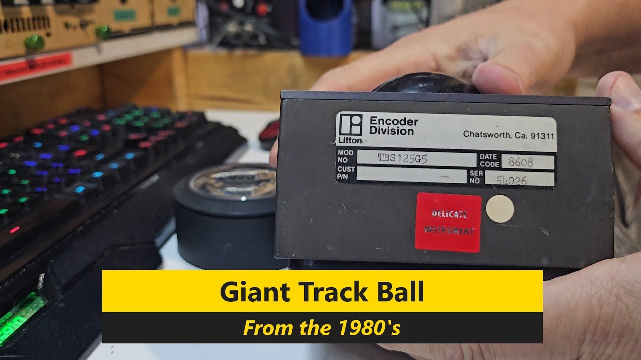 Трекбол для радара ВВС Австралии | Кодировщик TBS125G5