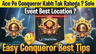 🇮🇳TPP SOLO: DAY 3 - ACE PE CONQUEROR KAB TAK RAHEGA..?. HOW TO GET HIGH PLUS EVERY MATCH SOLO TIPS