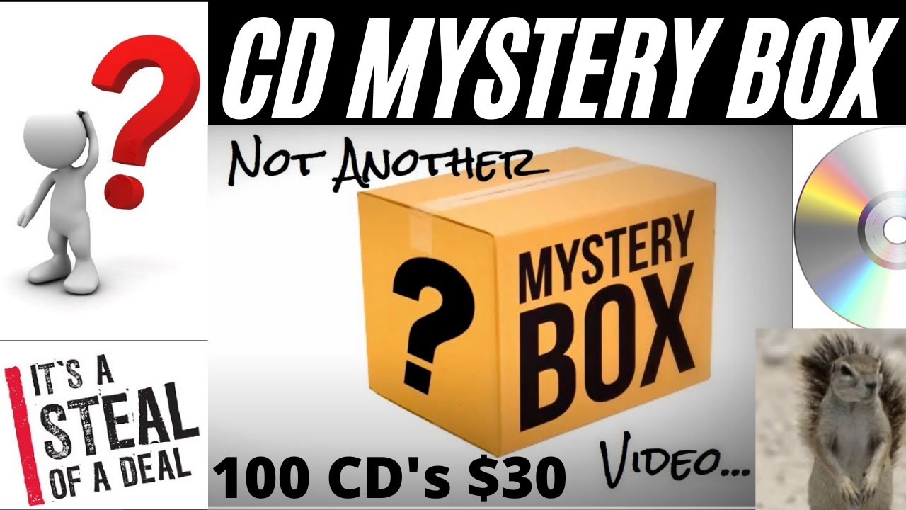 100 CD Mystery Box $29.89 from eBay. What did we get? - YouTube