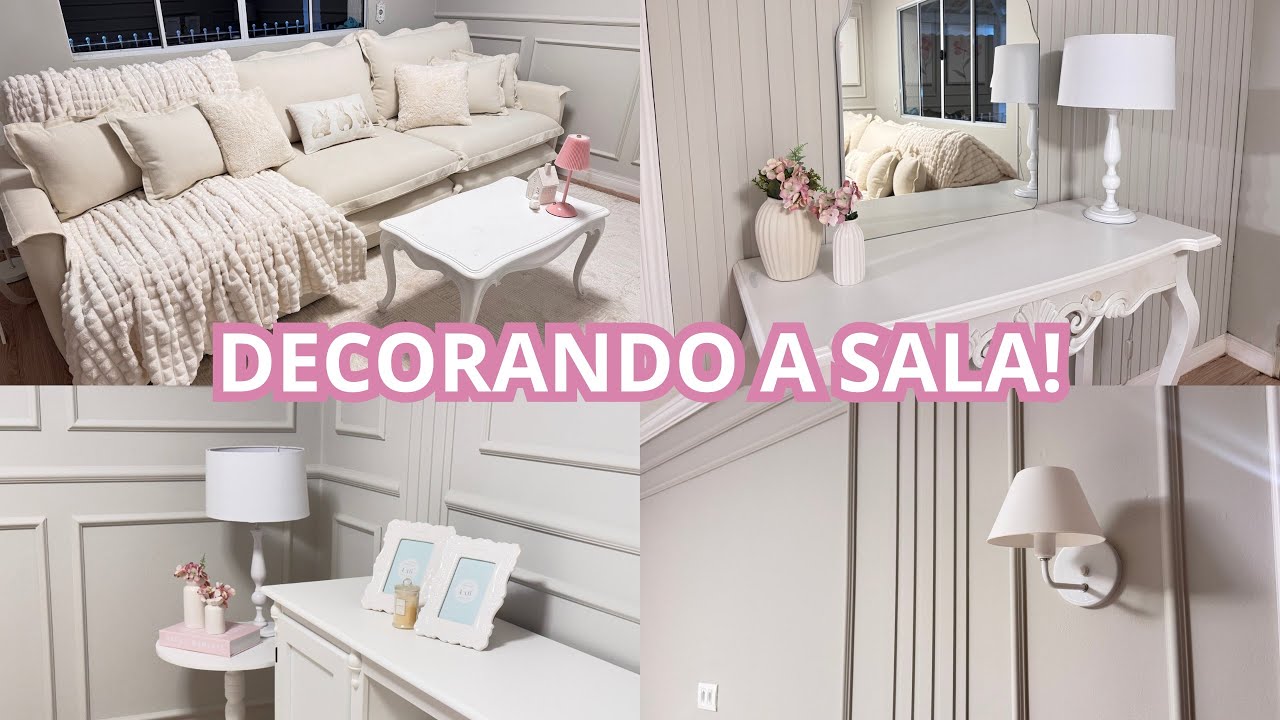 DECORANDO A SALA! ME DECEPCIONEI COM UM COISA…NÃO GOSTEI 🥲