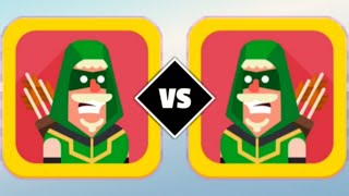 Bowmasters Robin-The Quickshooter Vs Robin-The Quickshooter Epic Gameplay