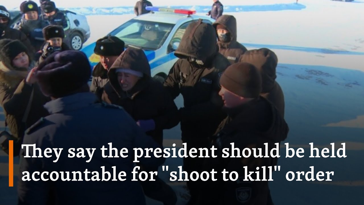 Kazakh Protesters Demand Justice For Victims Of 2022 Crackdown