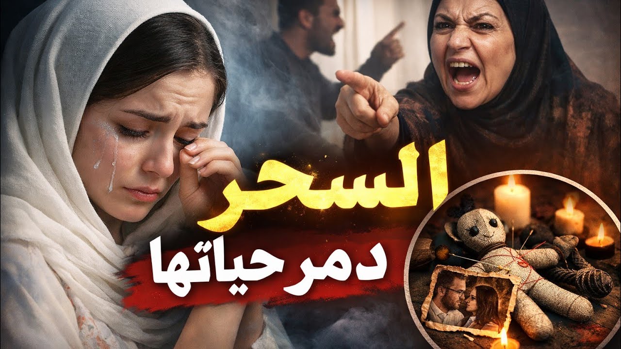 تزوجت صغيرة من ابن خالتها… لكن السحر وظلم أهل الزوج دمر حياتها