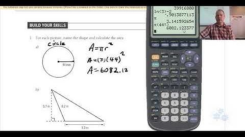 WA 20 3.1 Area and Volume (#1of3)