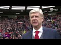 Mouvant hommage  wenger  old trafford