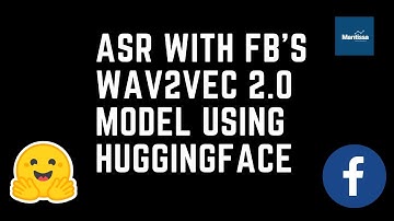 Automatic Speech Recognition (ASR) with Facebook AI