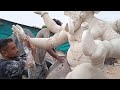 New Ganpati Making 2025 | M.R. Kala Kendra Workshop 2025 | Parel Workshop 2025 #ganesh #ganpati