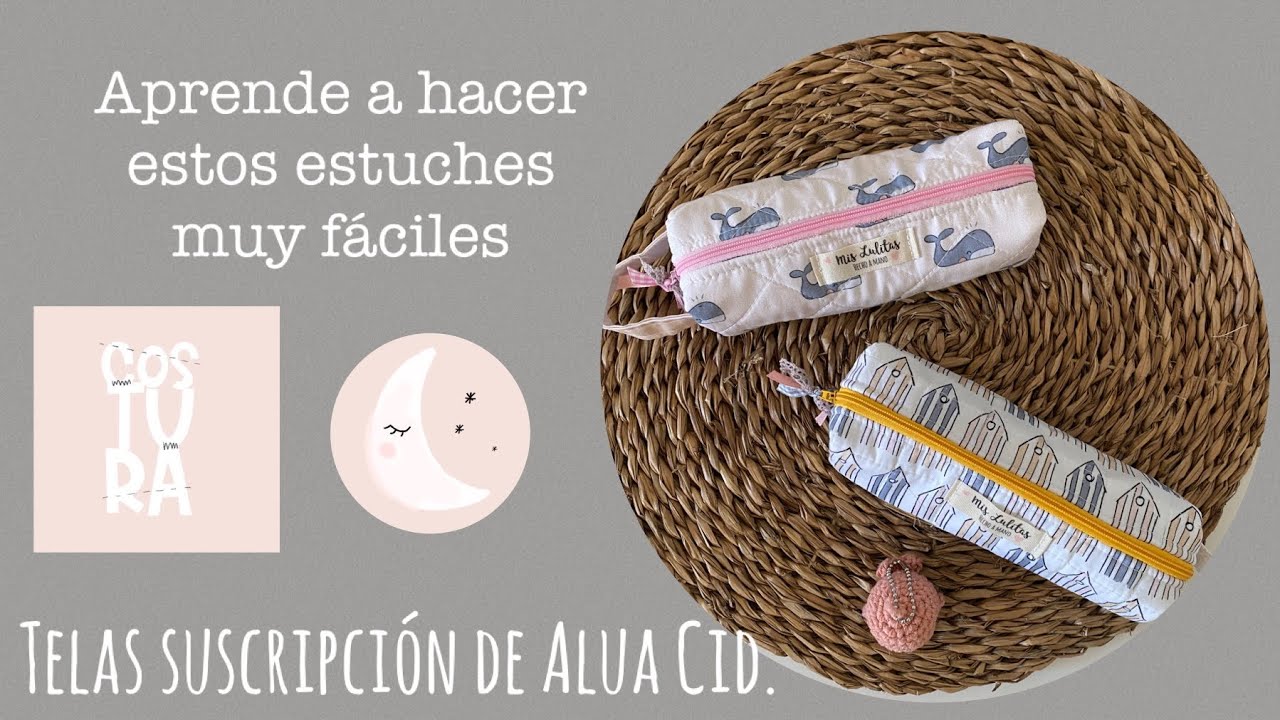 Estuches escolares. DT Alua Cid.