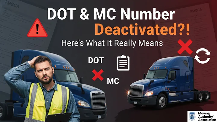 DOT & MC Number Deactivation – How to Reactivate and Stay Legal