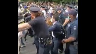 POLICE GET VIOLENT IN NEW YORK GEORGE FLOYD PROTEST