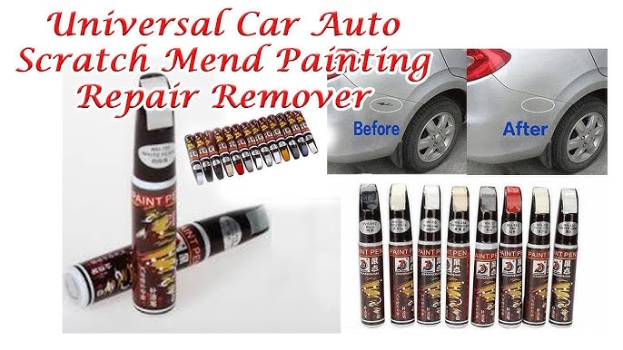 Red Car Paint Repair Pen Scratch Remover Touch Up Pen Universal