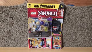 Lego Ninjago magazin UNBOXING - Wu VS Ghost