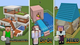 Майнкрафтта арманымыздағы үйлерімізді соқтық (Minecraft)