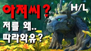 【회드 9.2.5】 냉기죽기 아저씨 저를 왜 따라오는겨?  --- 어둠땅 와우 투기장 평점제전장 평전 암환자 방광암 암투병 항암치료