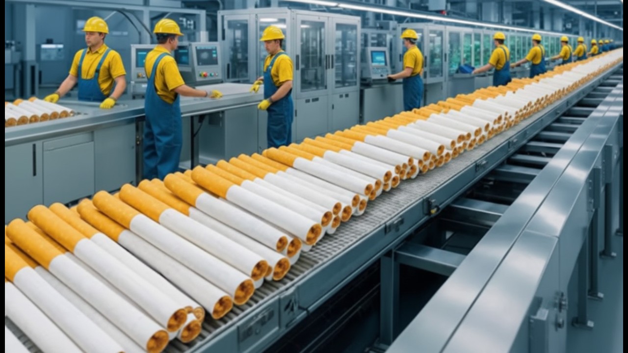 Inside the Modern Cigarette Manufacturing Process: From Leaf to Pack ...