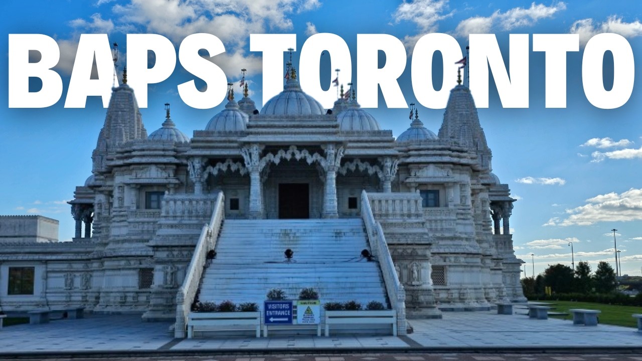 Experience the GRANDEST Hindu Temple in Canada