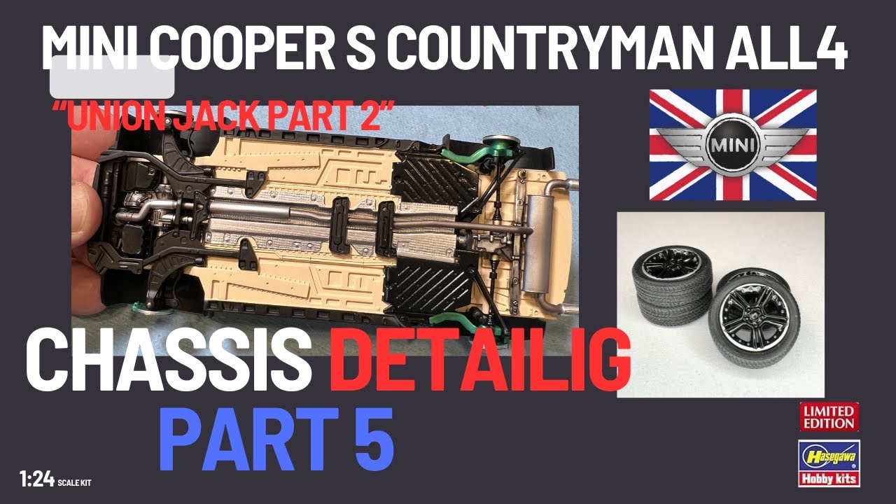 Mini Cooper S Countryman ALL4 | Hasegawa | 1/24 | Scale Model