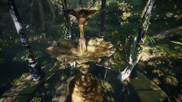 Victorian Gazebo Jungle Scene [UE4] (behind the scenes or smthn)
