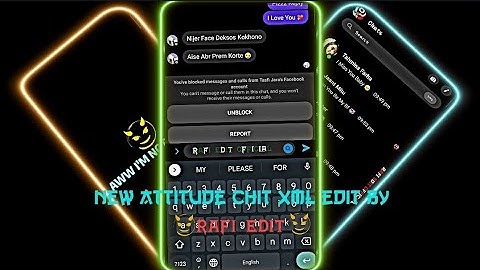 new attitud chit xml edit by ★(RAFI EDIT)📽️